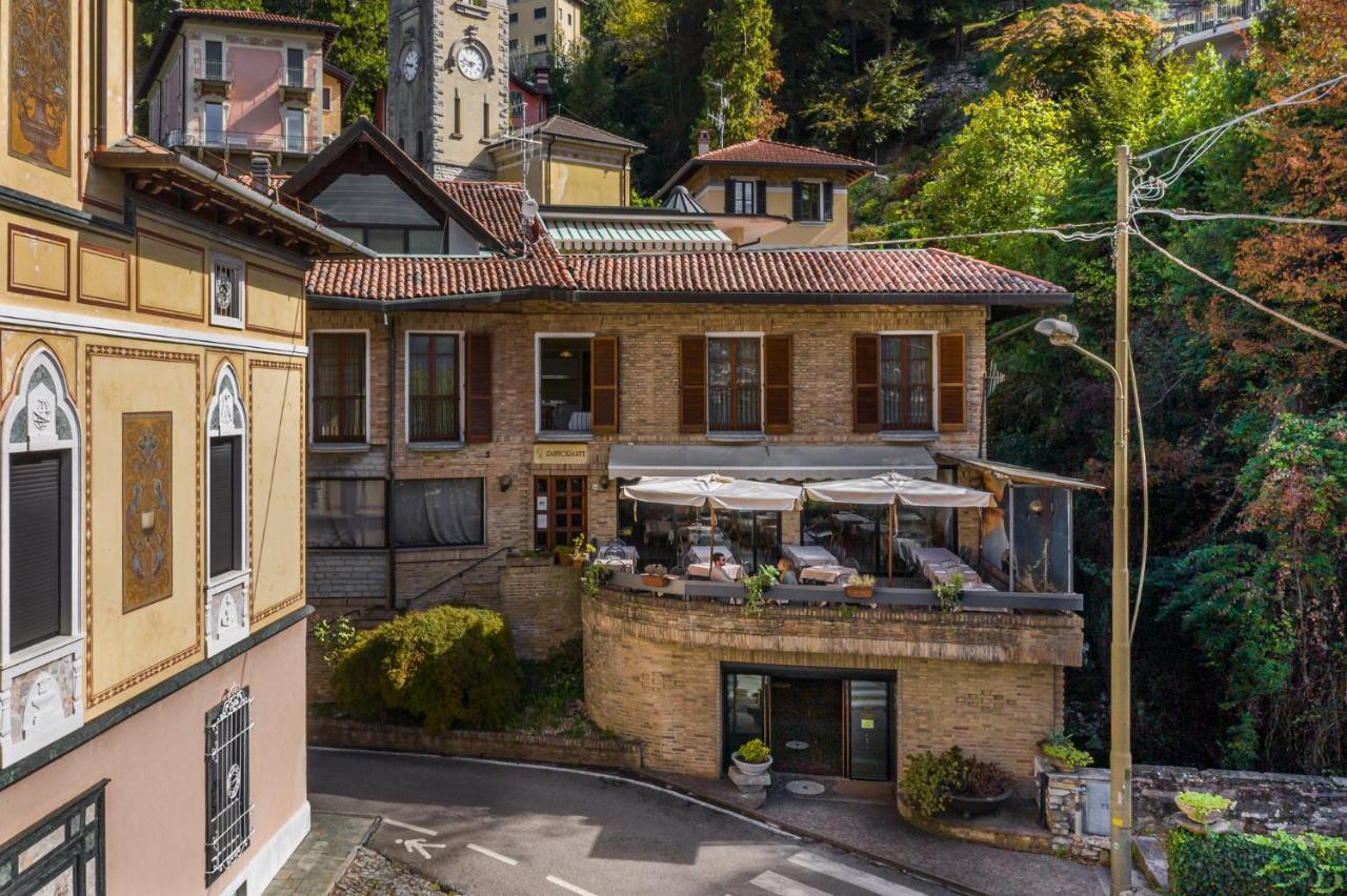 Hotel Ristorante Vapore Faggeto Lario Exteriör bild