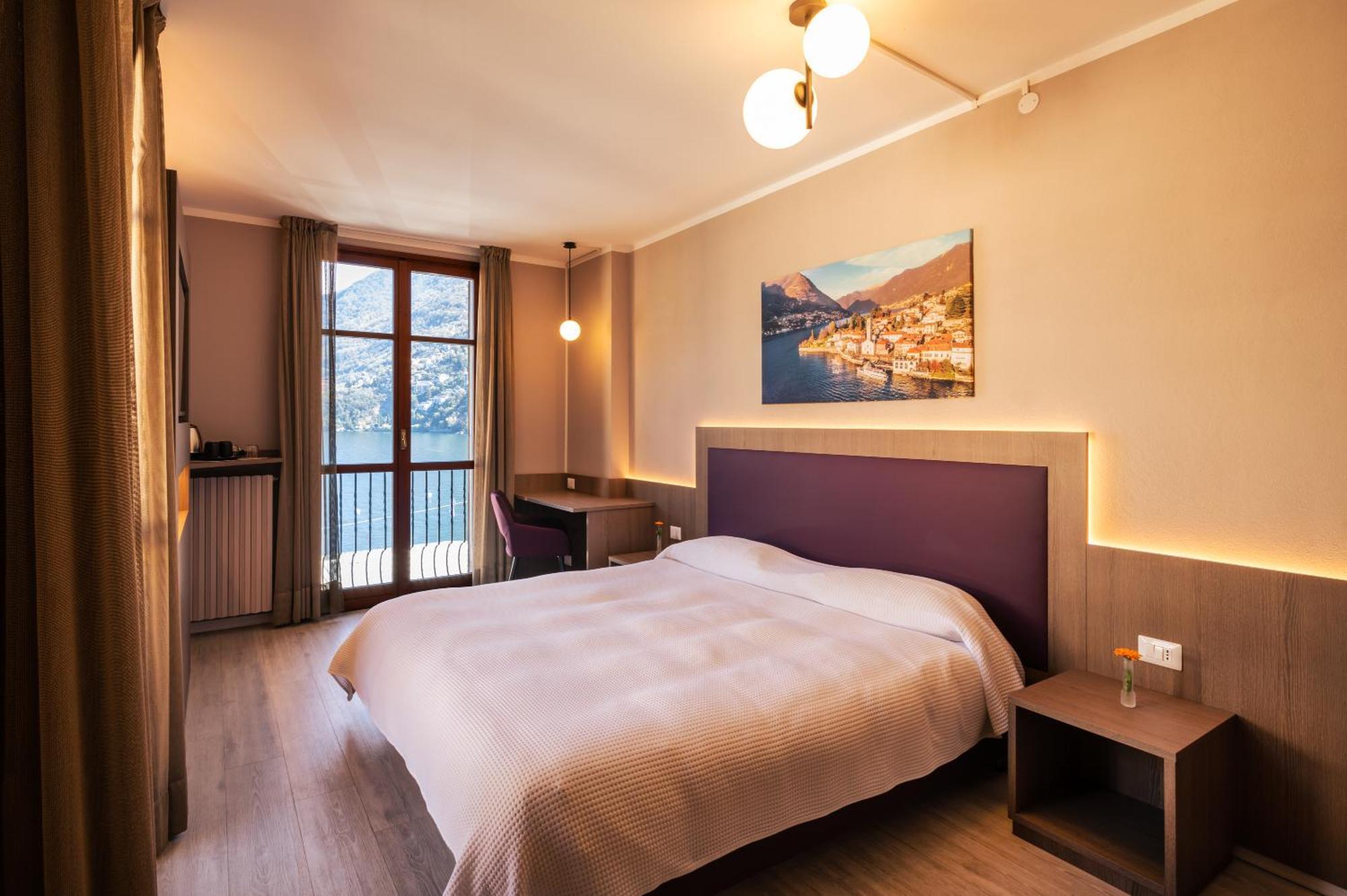 Hotel Ristorante Vapore Faggeto Lario Exteriör bild