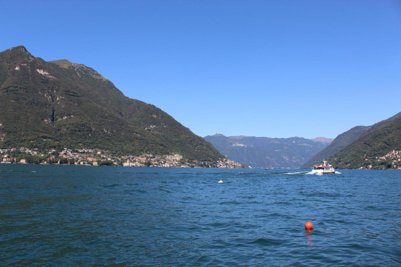Hotel Ristorante Vapore Faggeto Lario Exteriör bild