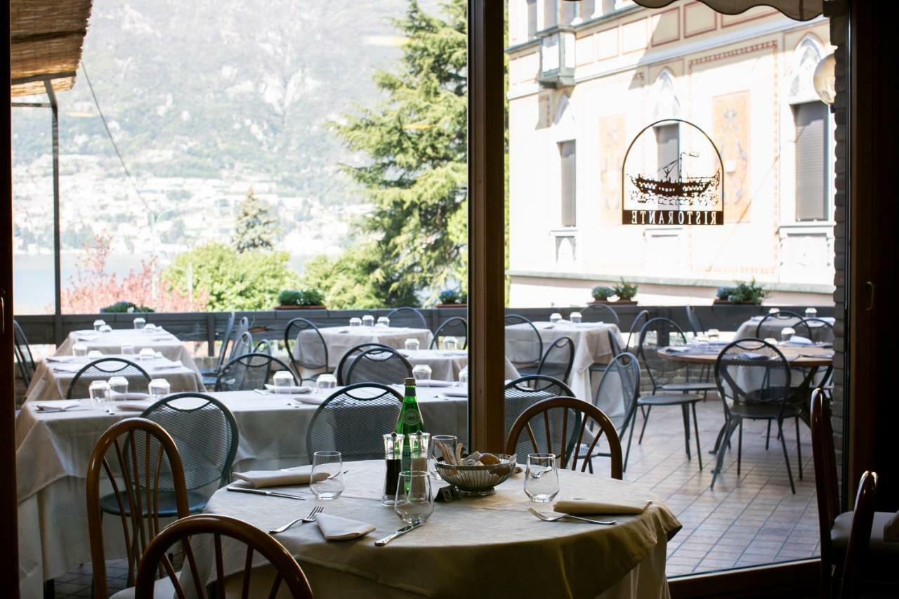 Hotel Ristorante Vapore Faggeto Lario Exteriör bild